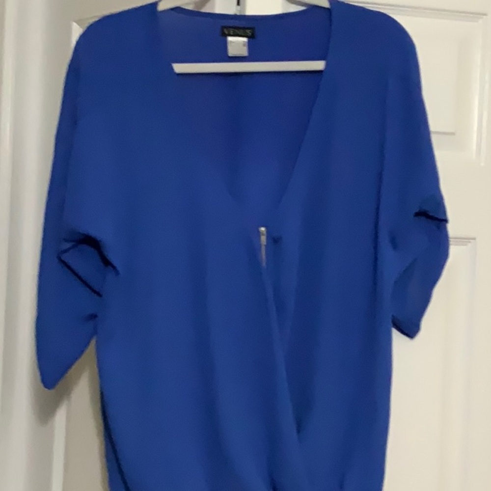 Ladies size medium blue top